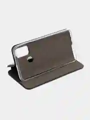 Черный чехол-книжка Tecno Spark 7