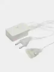 Фиолетовый гирлянда ,штора, фиолетовый белый и желтый свет, 3 х 2.5