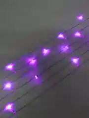 Фиолетовый гирлянда ,штора, фиолетовый белый и желтый свет, 3 х 2.5