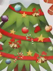 Зеленый наклейки для интерьера,  новогодние наклейки на окно