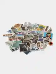 Стикеры с художественными работами, набор из 50 наклеек