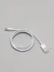 Белый кабель Lightning для iPhone 7, 8, X, 11, 12, 13, iPad, 1 метр, без упаковки
