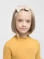 Белый повязка на голову, для девочек