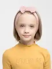 Розовый повязка на голову, для девочек