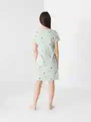 Мятный сорочка ночная, женская