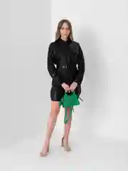 Зеленый сумка женская