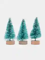 Мини елочки, 4,2*2,2 см, фасовка по 3 штуки