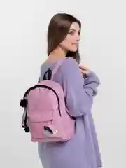 Розовый рюкзак женский, универсальный