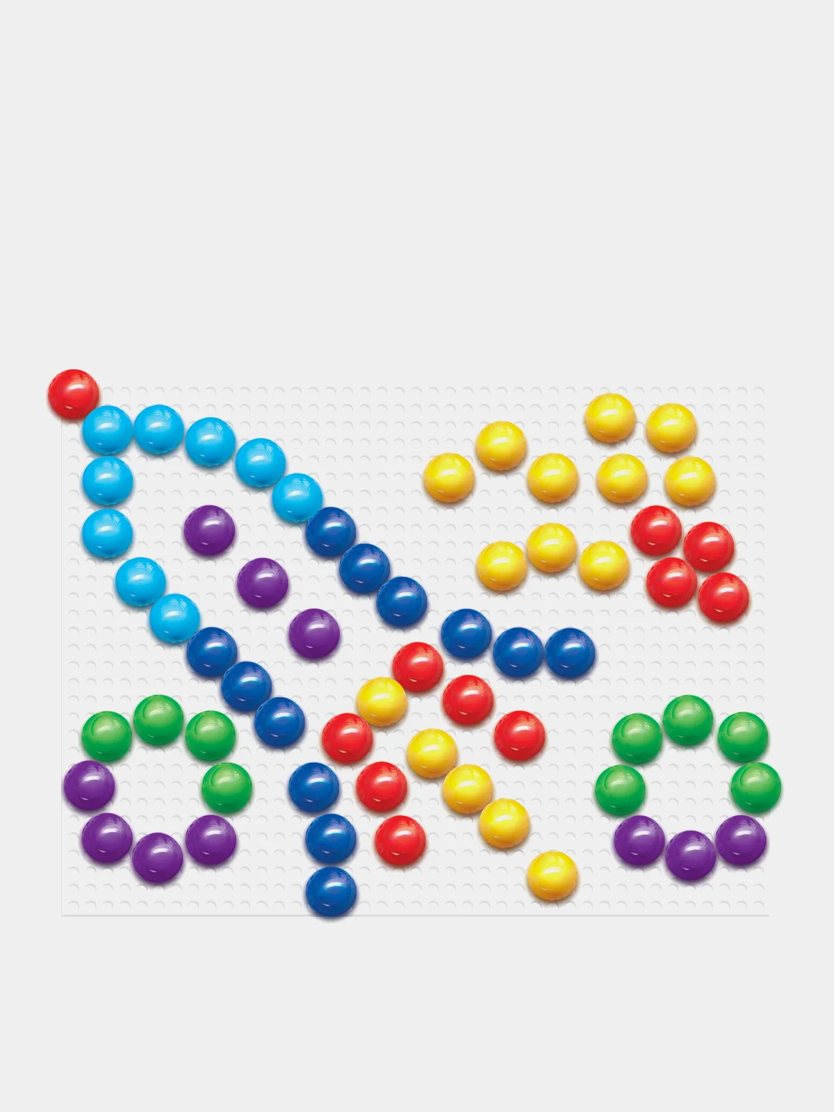 Детская пластмассовая Мозаика, 100, 120, 150, 225 элементов