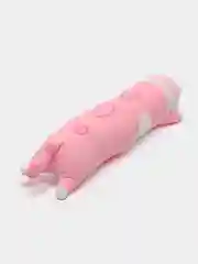 Розовый кот батон, мягкая игрушка-подушка