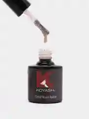Золотой цветная камуфлирующая база для ногтей маникюра, гель лака "KOYASH" с поталью