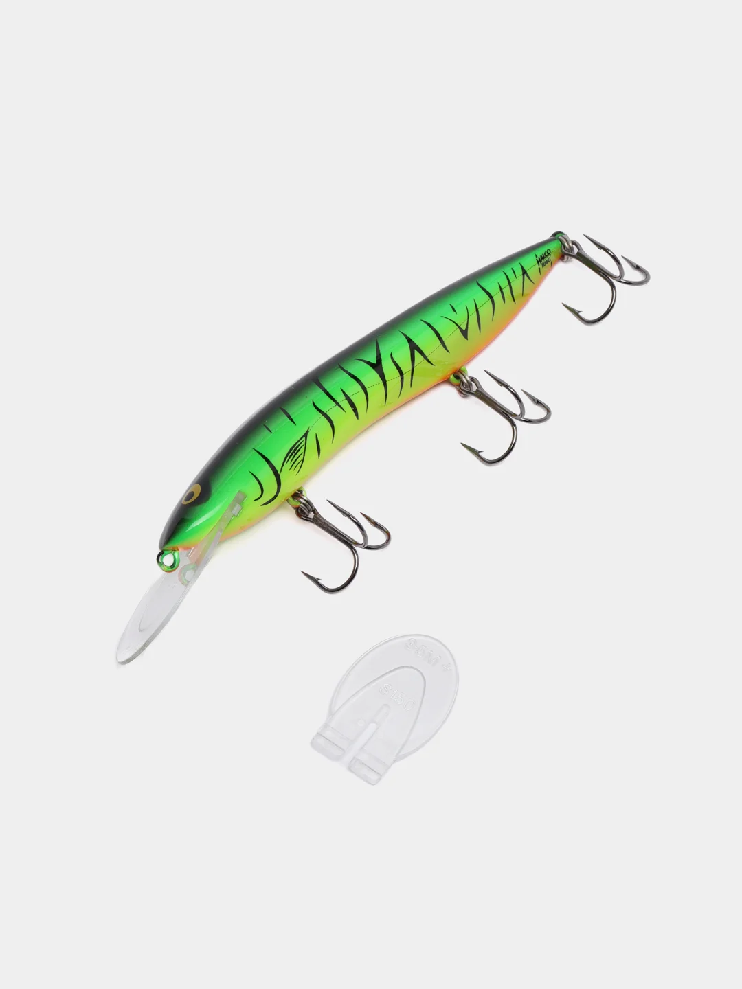 Белый воблер троллинговый Halco Sorcerer 150DD, 5 m+
