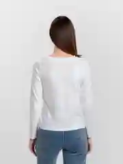 Молочный лонгслив женский, с длинным рукавом