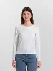 Молочный лонгслив женский, с длинным рукавом