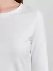 Молочный лонгслив женский, с длинным рукавом