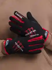 Алый перчатки мужские утепленные спортивные