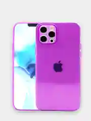 Чехол для iPhone 13 / 13 Pro / 13 Pro Max силиконовый, неоновый, плотный, прозрачный