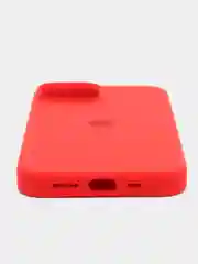 Красный чехол iPhone 7/8/se 2020, X/XS, XR,11,12,13,14, Plus, Pro, Pro Max, с закрытым низом