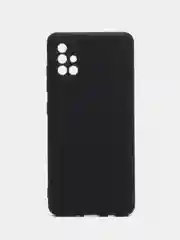 Угольный чехол Samsung Galaxy A51, Самсунг Галакси А51 силиконовый Silicone Cover