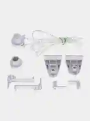 Штора рулонная BRABIX 40*175 см, текстура "Лён", защита 55-85%, коричневый S-17, 605972