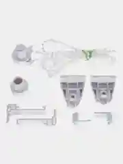 Штора рулонная BRABIX 60*175 см, текстура "Лён", защита 55-85%, кремовый S-21, 605983