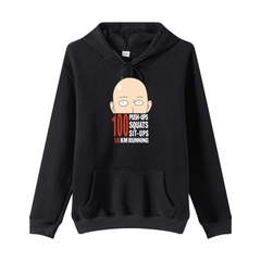 Худи аниме "One punch man" Ванпанчмен толстовка  кофта мужская женская
