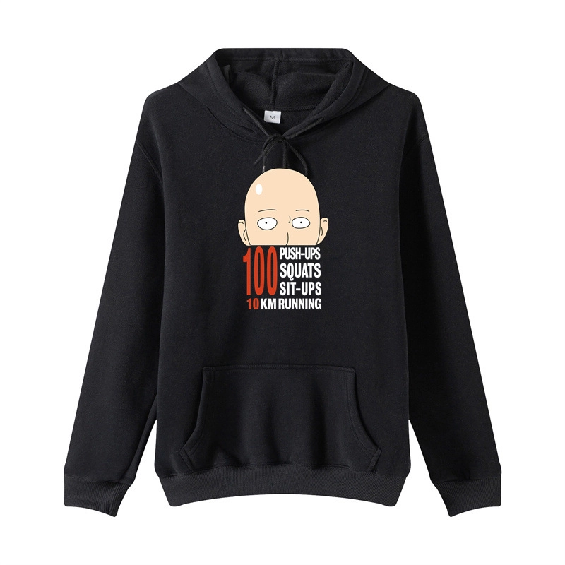 Худи аниме "One punch man" Ванпанчмен толстовка  кофта мужская женская
