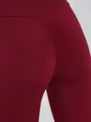 Бордовый женские спортивные легинсы, лосины