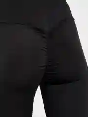 Черный женские спортивные легинсы, лосины