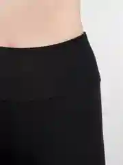 Черный женские спортивные легинсы, лосины