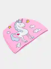 Конфетный детская шапочка для плавания, унисекс, тканевая, на 2-7 лет