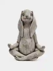 Фигура "Заяц-йог", 25 х 19 х 10 см