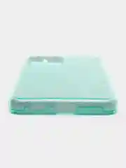 Бирюзовый чехол блестящий для Samsung Galaxy A53, накладка c блёстками
