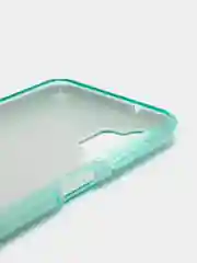 Бирюзовый чехол блестящий Samsung Galaxy A13 накладка c блёстками Самсунг А13
