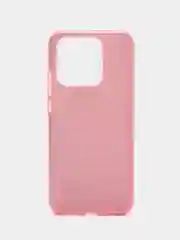 Розовый чехол блестящий Xiaomi Redmi 10C и POCO C40, накладка c блёстками