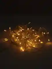 Желтый гирлянда-штора светодиодная