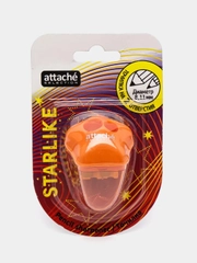 Точилка Attache Selection двойная, с контейнером, оранжевая