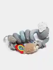 Серебряный игрушка на детскую кроватку с подвесными погремушками