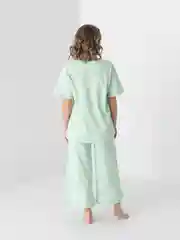 Салатовый женский домашний костюм