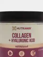 Специализированный продукт для спортсменов Nutraway Коллаген + гиалуроновая кислота, 180 г
