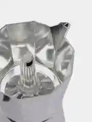Серебряный гейзерная кофеварка