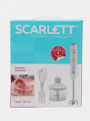 Алый погружной блендер с чашей Scarlett, 3 в 1