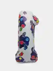 Аметистовый цифра из фольги 0-9 "Космонавтики", 32" - 81 см