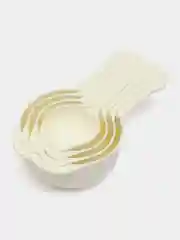 Белый набор мерных ёмкостей QLux, 4 штуки