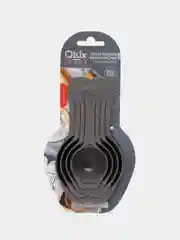 Серый набор мерных ёмкостей QLux, 4 штуки
