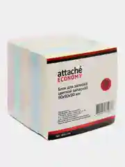 Блок для записей Attache Economy, 90x90x90мм, разноцветный