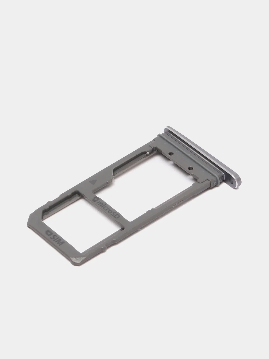 Серый держатель SIM для Samsung A01, A10, A12, A13, A20, A40, S8, S9 Plus, J330, A51, A21s, A50