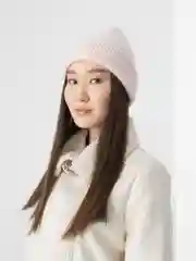 Розовый зимняя шапка женская, теплая шапка