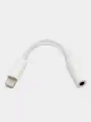 Адаптер-переходник для наушников Lightning to Headphone Jack Adapter, белый