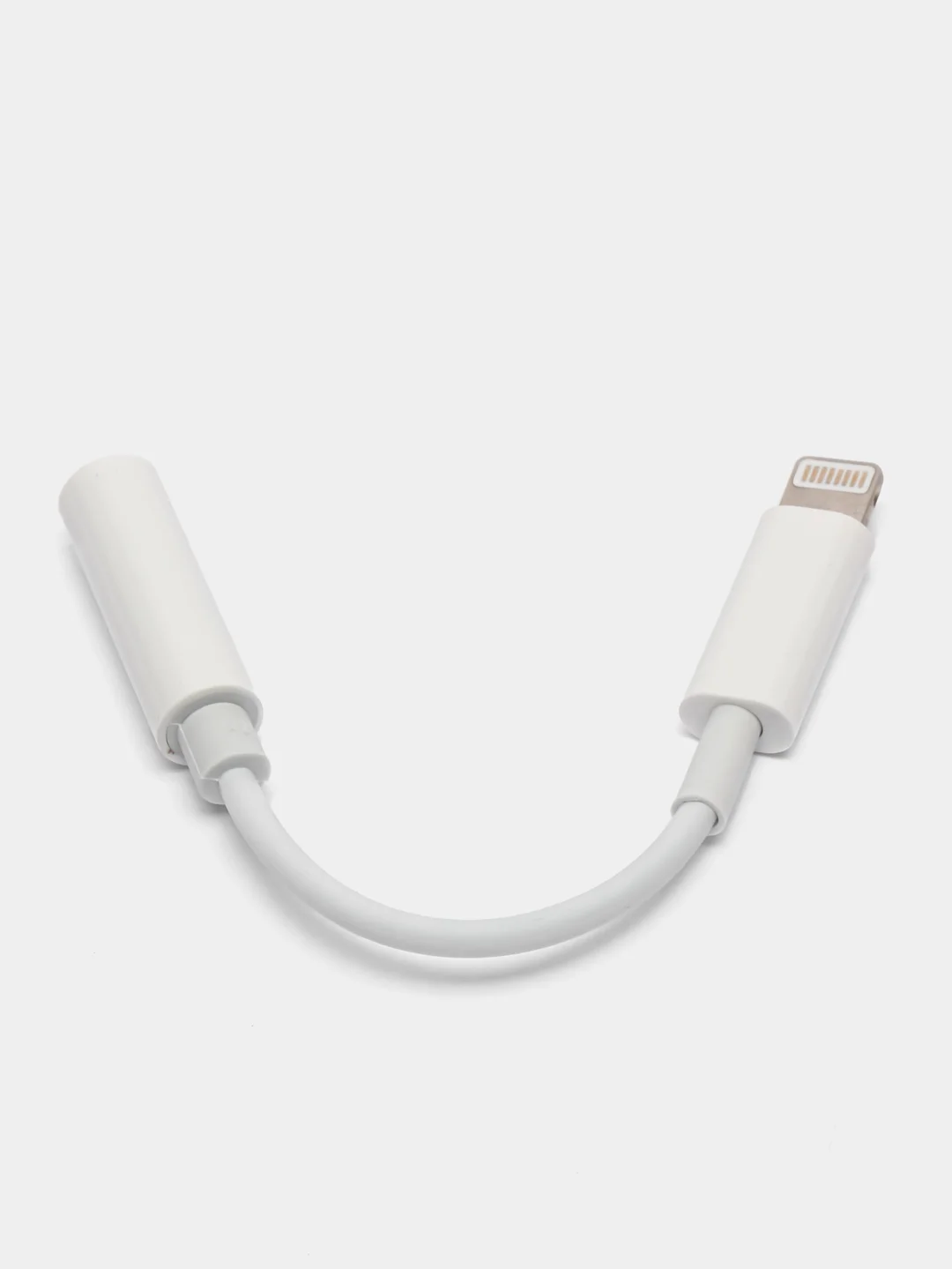 Адаптер-переходник для наушников Lightning to Headphone Jack Adapter, белый